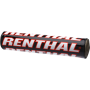 (image for) Renthal SX Crossbar Pad 10" - Black/red