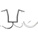(image for) Flat Top Handlebar Kit - 16" Rise - Chrome