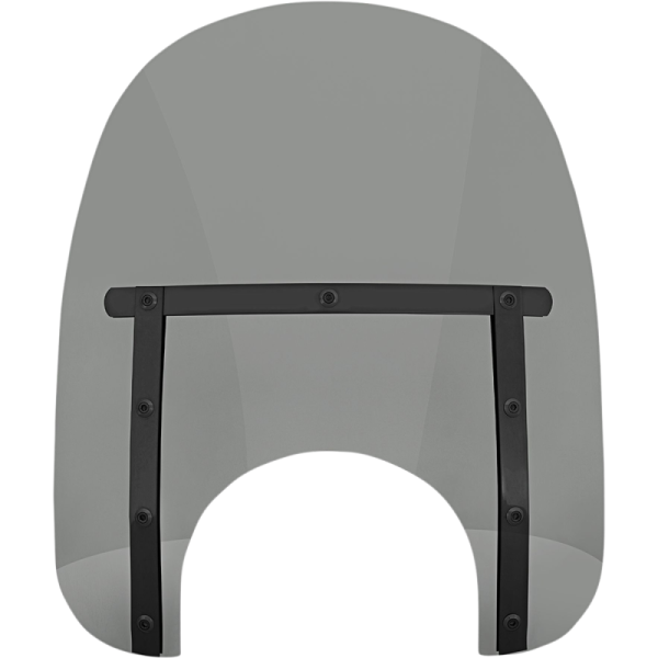 (image for) MEMPHIS SHADES METRIC Memphis Slim 15" Windshield - "Night Shades" black smoke