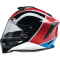 (image for) Youth Warrant Snow 2.0 Helmet, Fresh Powder Red/White/Blue, Size S