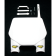 (image for) Stadium Number Plate - White