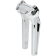 (image for) Thrashin Supply Pullback Riser Kit, Chrome, 9 1/2" w/o gauge cutout