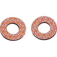 (image for) Renthal Grip Donutz - White on orange