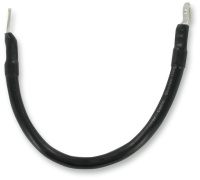 (image for) Drag Specialties Battery Cable - Solid Black 10"