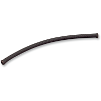 (image for) Braided Black Hose, 1/4" ID x 3'