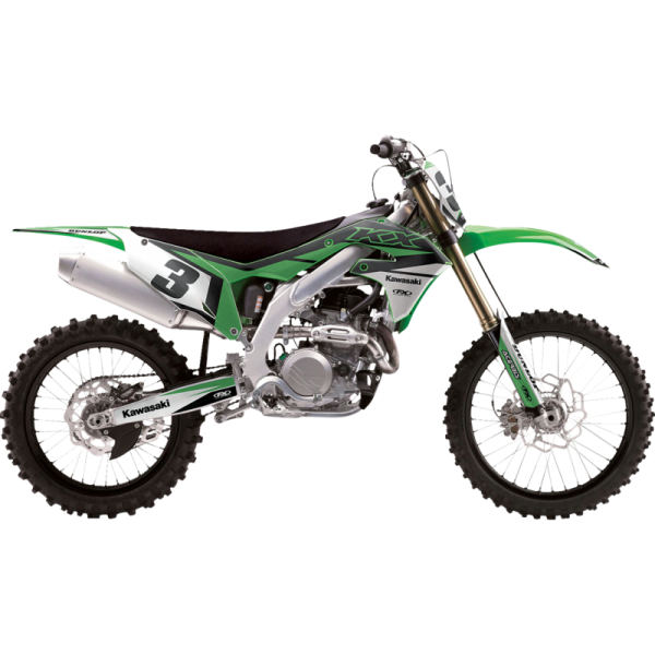 (image for) Factory Effex EVO 19 Graphics Kit - KAWASAKI KX450F 09-11