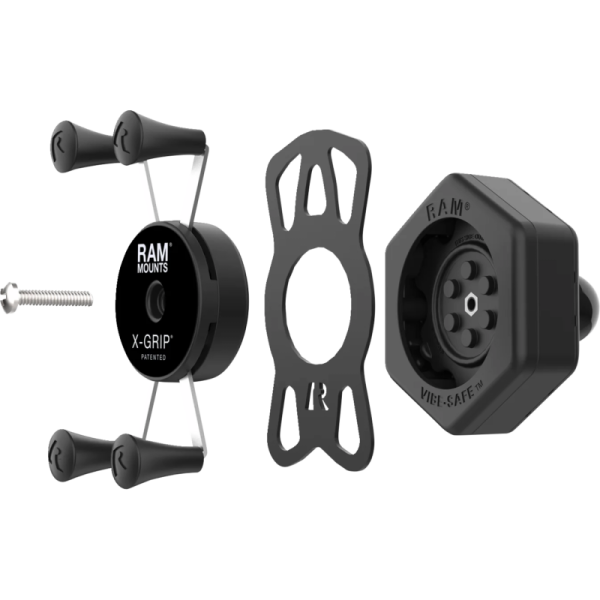 (image for) RAM MOUNT Phone Holder with Ball and Vibe-Safe Adapter