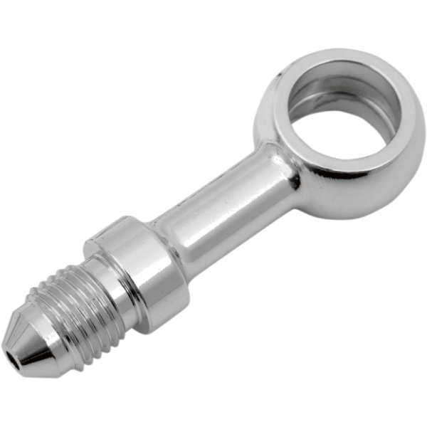 (image for) Drag Specialties Chrome Fitting 7/16" banjo x AN-3 male straight