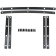(image for) Memphis Fats Windshield Straps - Black E-Coated Stainless Steel
