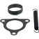 (image for) Vertex Exhaust Gasket - Honda CR85R/RB 03-04
