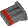 (image for) 2-Position Gray Socket Housing