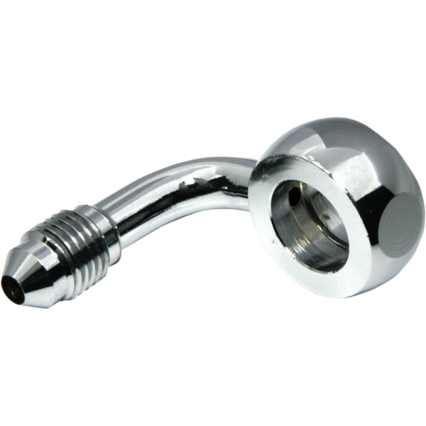 (image for) MAGNUM Chrome Fitting 7/16" x AN-3 90°