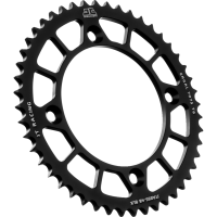 (image for) JT Sprockets RaceLite Black Aluminum Rear Sprocket - 48T