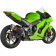 (image for) Akrapovič Single Carbon Muffler w/ Titanium End Cap for Kawasaki ZX1000 Ninja ZX-10R 21-25, ZX-10RR 21-25