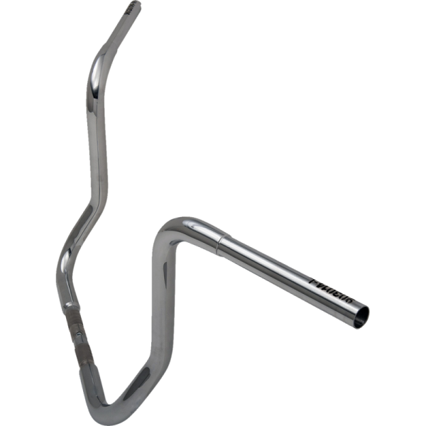 (image for) FAT BAGGERS INC EZ Install 1 1/4" Round Top Handlebar Chrome 14" Rise
