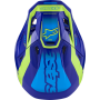 (image for) Alpinestars S-M7 Helmet - Deed, Blue/Fluo Yellow - Size M