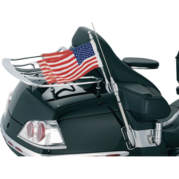 Kuryakyn Antenna Flag Mount with Flag for Honda GL1800 Gold Wing 01-17