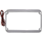 (image for) License Frame Chrome Lighted