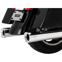 (image for) 4” Eliminator 400 Slip-On Mufflers - Chrome