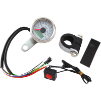 (image for) 5" Programmable Speedometer Polished/White