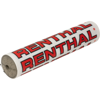(image for) Renthal Vintage SX Crossbar Pad - White/black/red