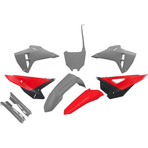 (image for) UFO Body Kit - Honda CRF450R 25-26 - Gray/red