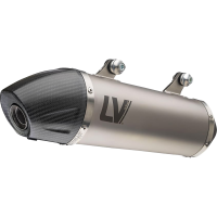 (image for) LeoVince X3 Evo Slip-On Muffler - Stainless Steel