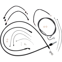 (image for) Black Pearl Handlebar Installation Kit (12"-14" Apes)