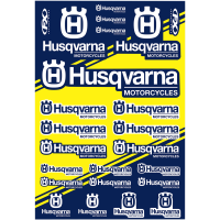 (image for) Husqvarna OEM Sticker Sheet