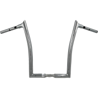 (image for) 16" EZ Install Pointed Top Handlebar, Chrome (FLTRX Fitment)
