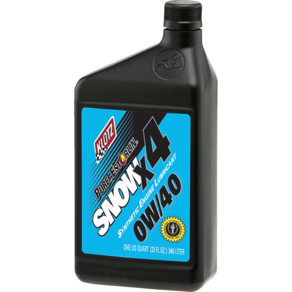 (image for) KLOTZ OIL Snow X4 Estorlin® Synthetic Lubricant - 0W-40