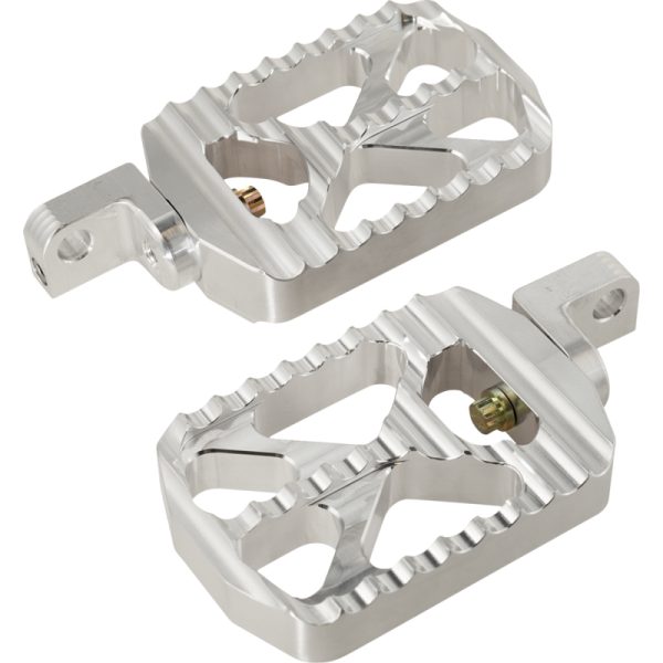 (image for) Joker Machine Bear Claw Footpegs, Raw Aluminum