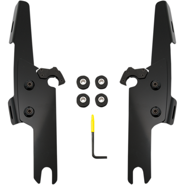 (image for) MEMPHIS SHADES HD Black Trigger-Lock Mount Kit