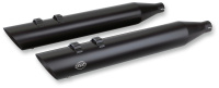 (image for) 4" Slash-Cut Slip-On Mufflers Black