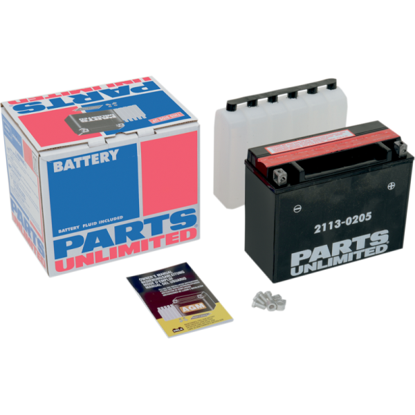(image for) PARTS UNLIMITED BATTERIES Parts Canada AGM Maintenance-Free Battery 2113-0205