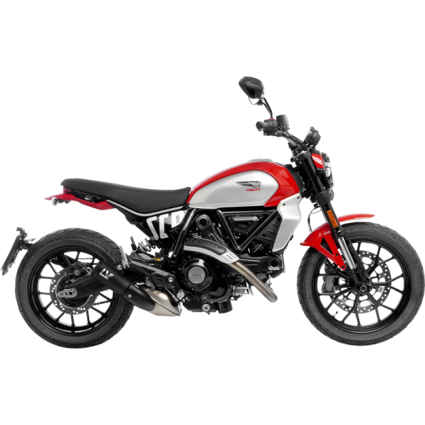 (image for) LeoVince LV-10 Full Black Stainless Steel Slip-On Exhaust