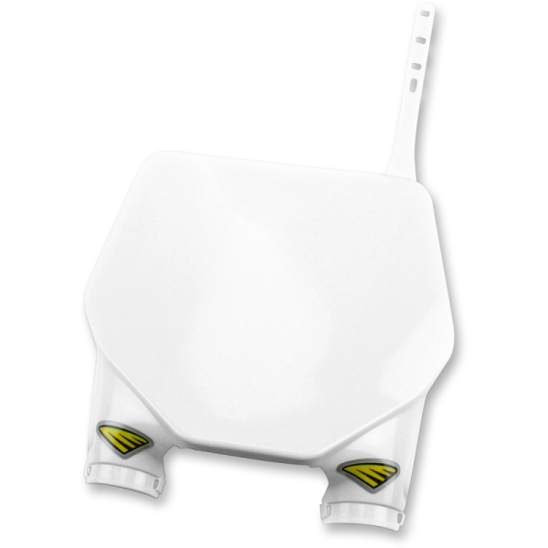 (image for) CYCRA Stadium Number Plate - White