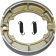 (image for) Rear Organic Brake Shoe EBC-706