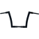 (image for) Fat Baggers 1 1/2" Flat Top EZ Install Handlebars - Gloss Black - 12" End Rise