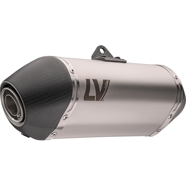 (image for) LEOVINCE LV-14 Slip-On Muffler - Raw Stainless