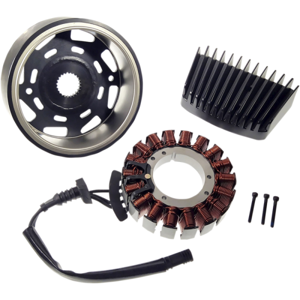 (image for) Drag Specialties Charging System Kit Black (48-AMP)