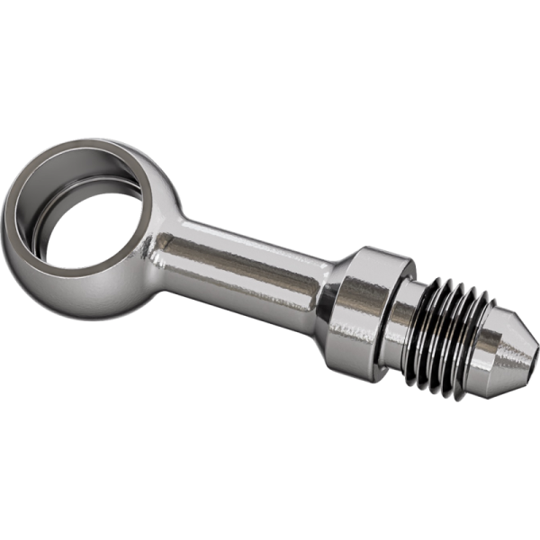(image for) Goodridge Polished Stainless Straight 7/16" Banjo Fitting