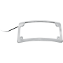 (image for) Radius LED License Plate Frame, Chrome