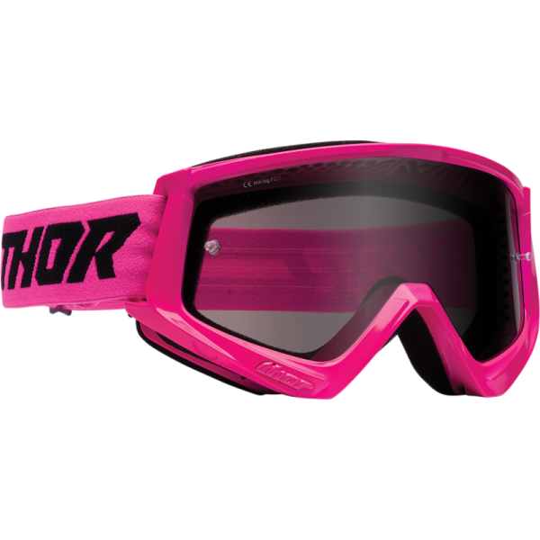(image for) Thor Combat Racer Sand Goggles - Flo Pink/Black
