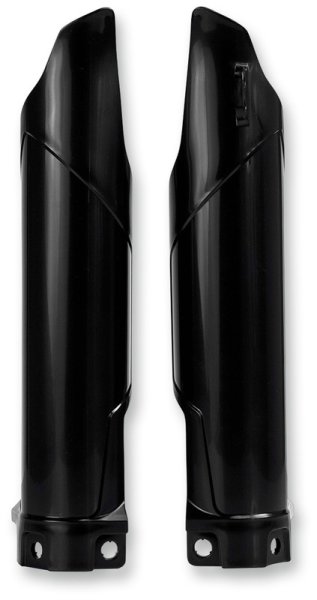 (image for) Acerbis Lower Fork Cover Sets/Shoe Protectors for Inverted Forks - Black