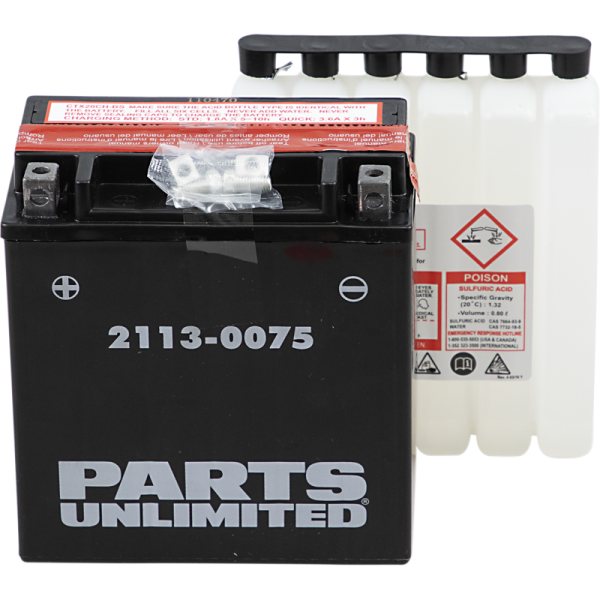 (image for) PARTS UNLIMITED BATTERIES Parts Canada AGM Maintenance-Free Battery for Triumph 2300 Rocket 3 19-21