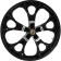 (image for) Largo Precision-Cast 3D Front Wheel - Solid Black