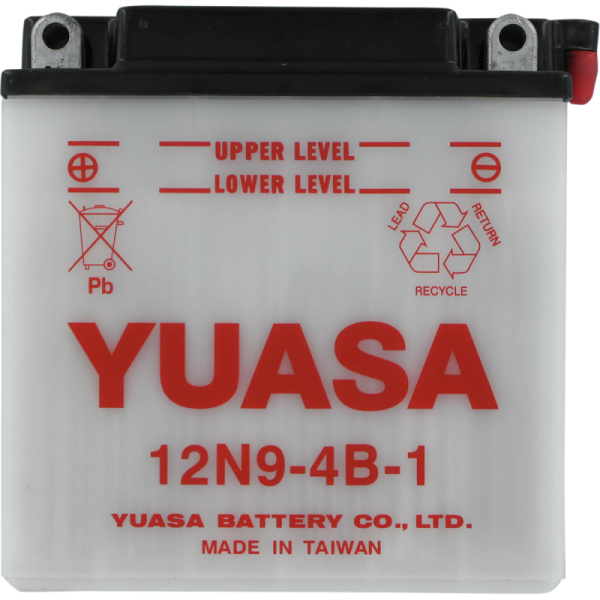 (image for) Yuasa 12V Conventional Battery 12N9-4B-1
