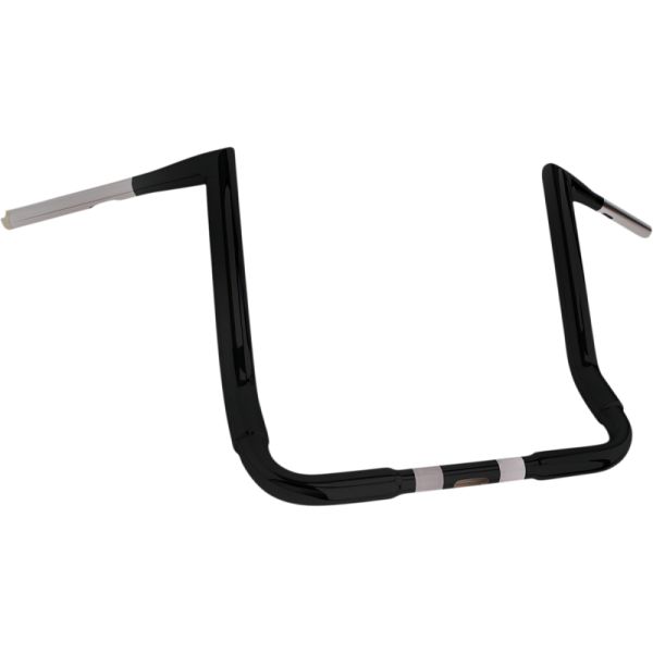 (image for) Khrome Werks 1 1/2" Buck 50 Handlebar - Gloss Black, 13 3/4" End Rise