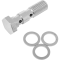 (image for) Double 10 mm x 1.25 Double Banjo Bolt